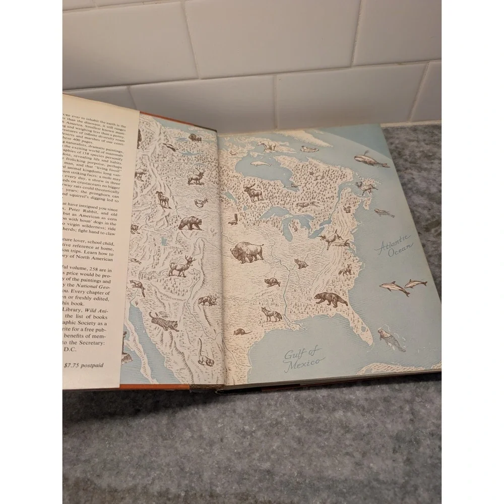 National Geographic Wild Animals Of North America VG HC